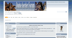 Desktop Screenshot of duitseherderforum.com